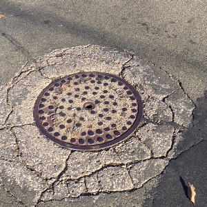 Open holes allow hundreds Of gallons to flow into sewers. In the winter,  Water flowing in has salt dissolved into it. Keeping salty water out of the sewer helps  Prevent pollution and keeps rates low.  