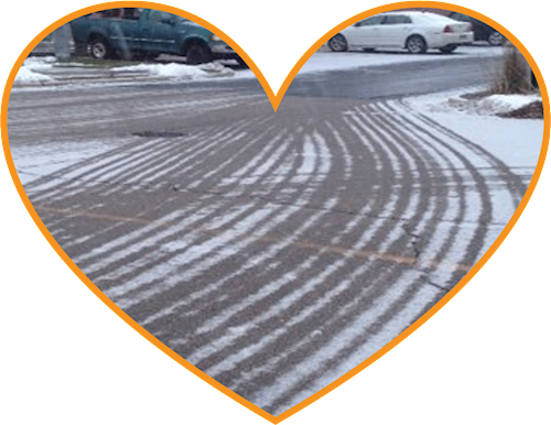 brine lines in heart